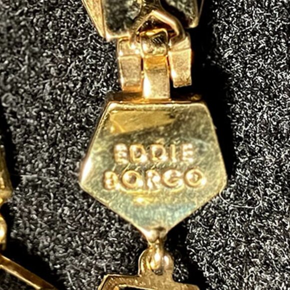 EDDIE BORGO "vintage" gold-plated bracelet - Picture 5 of 5